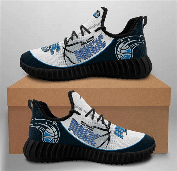 Men's Orlando Magic Mesh Knit Sneakers/Shoes 002